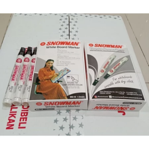 Spidol White Board Snowman BG-12 / Spidol Whiteboard / Spidol Sn