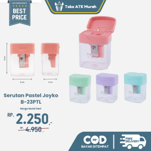 Serutan Joyko Pastel B-23PTL Rautan Sharpener