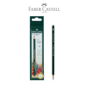 Pensil Faber Castell 2B 1 Lusin / 12 pcs