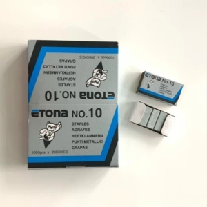 Staples Etona No.10 – Isi Hekter / Isi Stapler | Tajam & Anti Ma